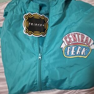 Culturefly "Friends" Tv show rain jacket 2xl